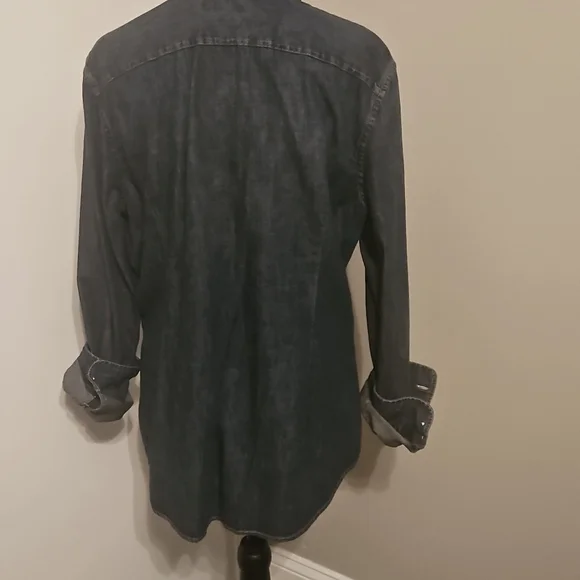 Ralph Lauren Denim Button-Up Women's Shirt size XL - Picture 2 of 5